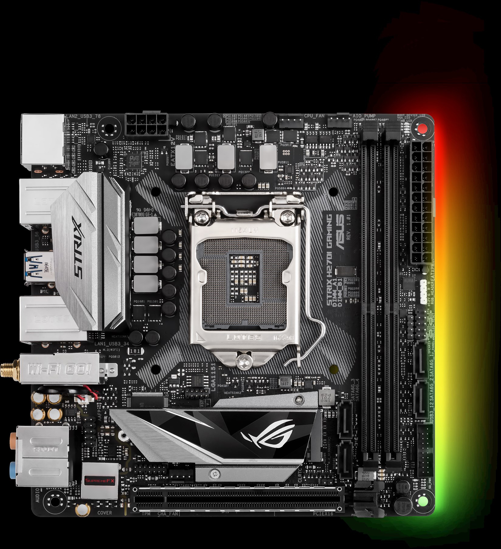 Asus ROG Strix H270I Gaming - Motherboard Specifications On MotherboardDB